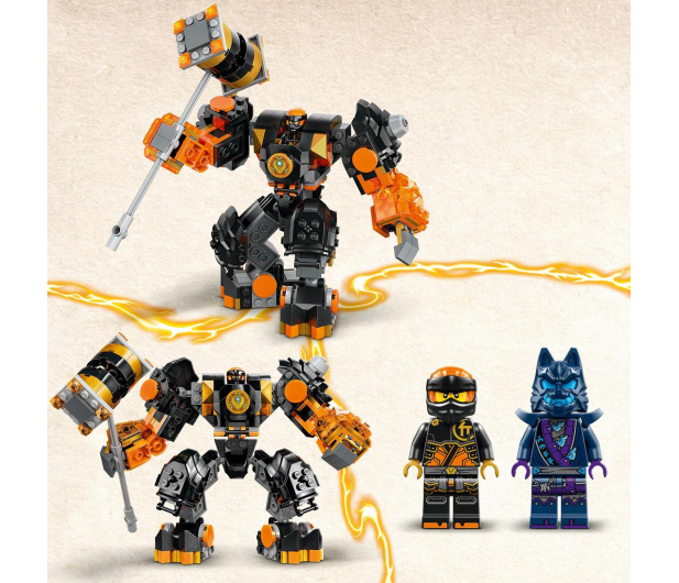 LEGO Ninjago 71806 Mech żywiołu ziemi Cole’a - 1202683 - zdjęcie 4